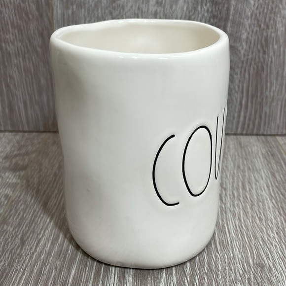 NWT Rae Dunn “COURAGE” Ceramic Coffee Tea Mug - Picture 2 of 6